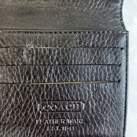 Coach Canvas Tri-fold Wallet - Picture 4 of 4